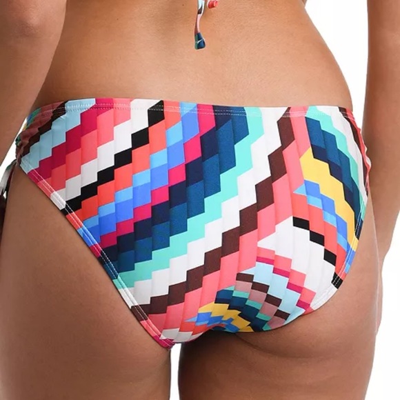 New! La Blanca Women's Slice Adjustable Loop Hipster Bikini Bottoms - Picture 1 of 7